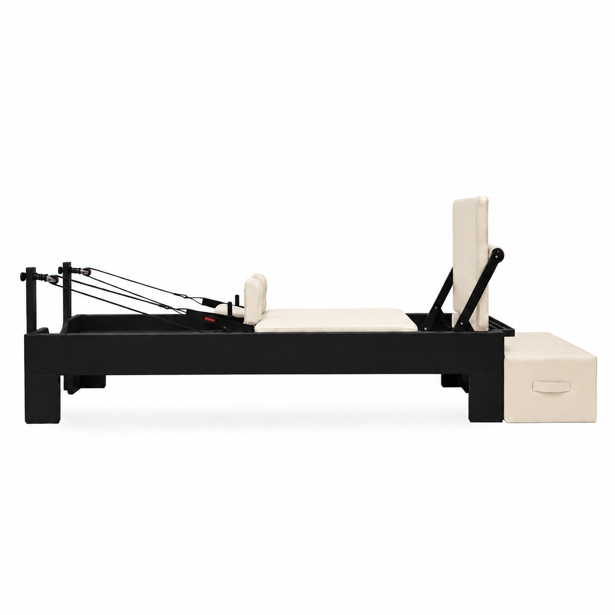 Norden Core Basic Reformer, Black Frame, Cream Leather